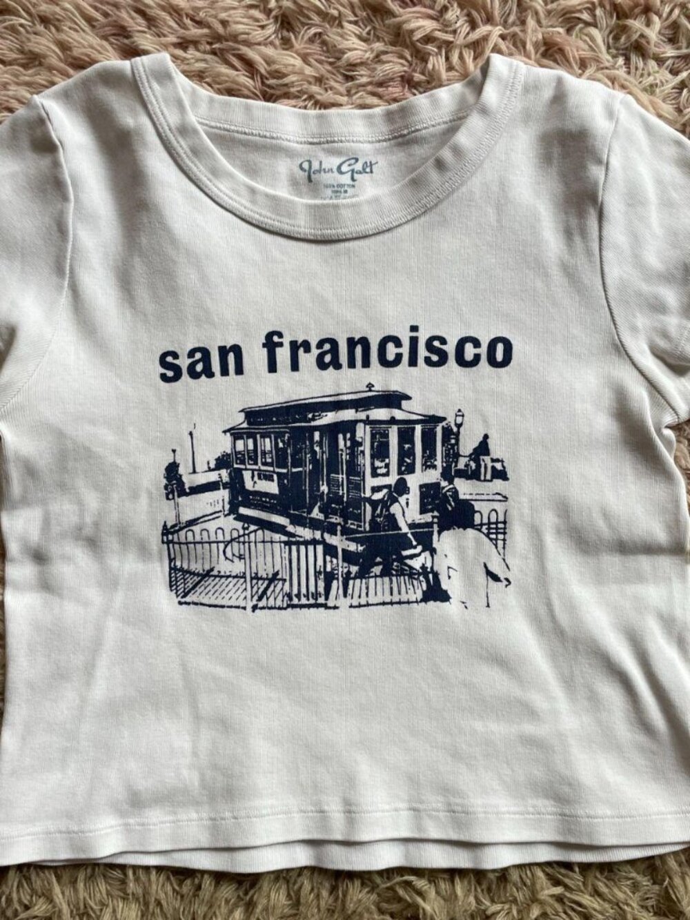 John Galt san fran baby tee